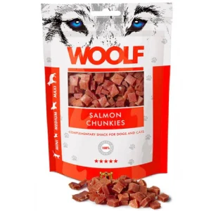 Woolf - Bocconcini Morbidi al Salmone da 100g