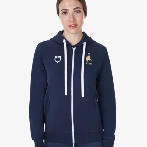 FELPA CON CAPPUCCIO EQUESTRO X FISE