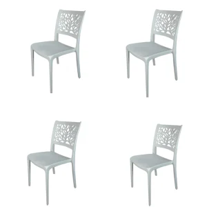 Sedia London, in Polipropilene, Impilabile, per ESTERNI ed INTERNI, Vari Colori Disponibili