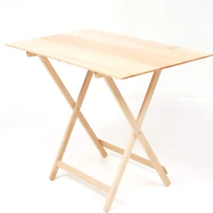 Tavolo in Legno Pieghevole, 60x100, Richiudibile, Disponibile in Vari Colori, Casa Giardino Campeggio PIC-Nic, 100% Made in Italy