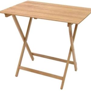 Tavolo in Legno Pieghevole, 60x80, Disponibile in Vari Colori, Casa Giardino Campeggio PIC-Nic, 100% Made in Italy