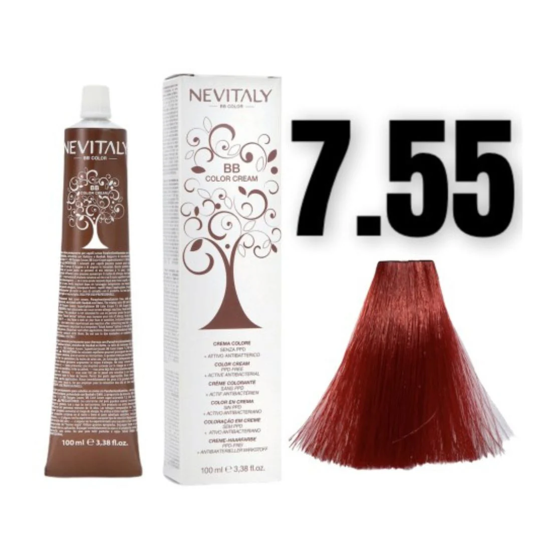 Nevitaly - BB COLOR CREAM 7.55 100ML - immagine 2