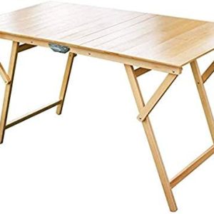 Tavolo in Legno Pieghevole, 70x140, Richiudibile, Disponibile in Vari Colori, Casa Giardino Campeggio PIC-Nic, 100% Made in Italy