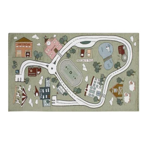 TAPPETO 80*150 KIDS PISTA VERDE