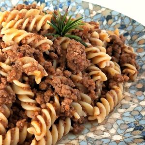 Fusilli con Ragù di Carne