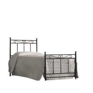 Letto Singolo in Ferro BATTUTO, Modello Rita, Vari Colori, 100% Made in Italy