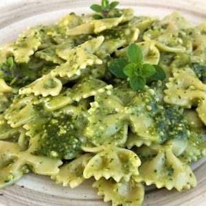 Farfalle con Pesto di Basilico