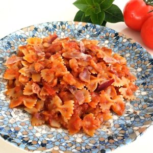 Farfalle all’Amatriciana