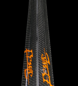 “NAMOR 2.0” Tubo in Carbonio a osso di seppia con Guida Asta Integrale   NMRSCB2