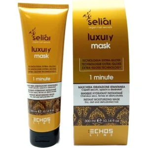Echosline - Trattamento per capelli secchi, opachi e disidratati - LUXURY MASK 2IN1