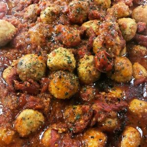 Polpette di Carne in Salsa di Pomodoro