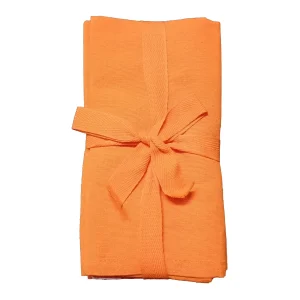 TOVAGLIOLI COTONE T.U. 4 PZ ARANCIONI